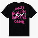 Anti social social klubb fragment halvton te svart/rosa