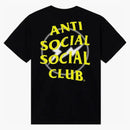 Anti Social Social Club Fragment Half Tone Tea Black/Yellow