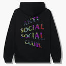 Anti Social Social Club Fuzzy Connection Hoodie Black
