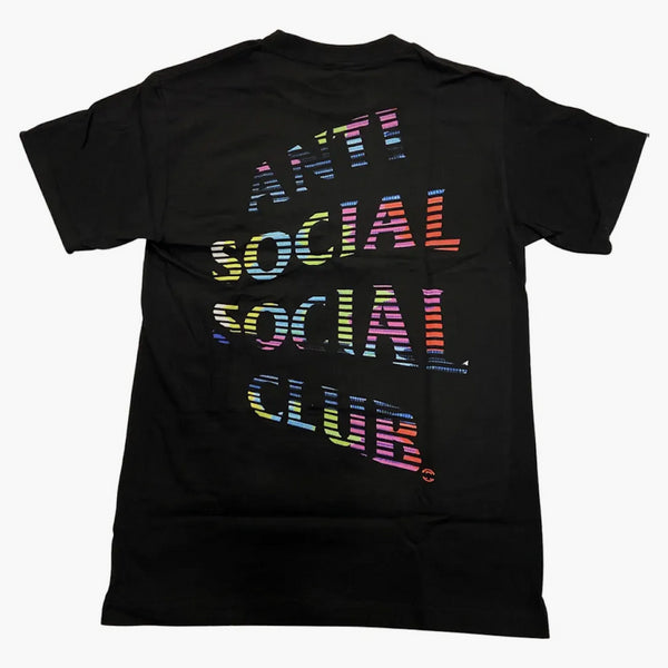 Anti Social Social Club Fuzzy Connection T-shirt Black