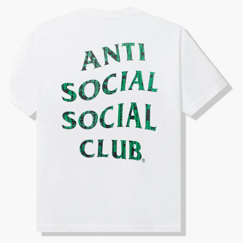 Anti Social Social Club Glitch tričko bílé