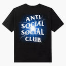 Anti Social Social Club Glow in the Dark Pain T-Shirt Black/Blue