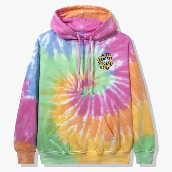 Anti Social Social Club Good Hoodie Rainbow Tie Dye