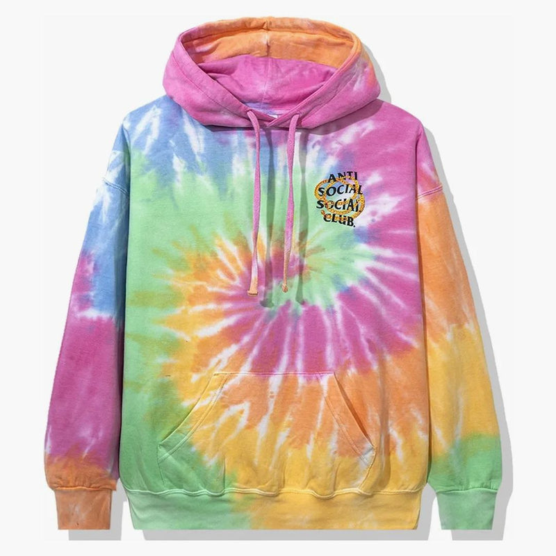 Anti Social Social Club Good Hoodie Rainbow Tie Dye