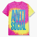 Anti Social Social Club Heatwave Tea Pink Tie Dye