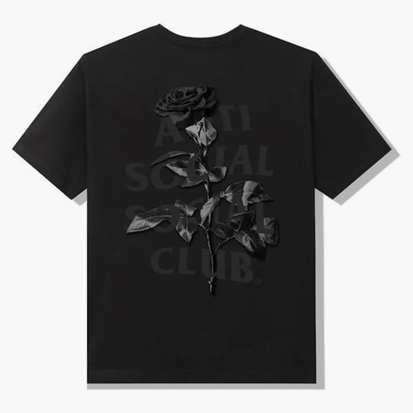 Anti Social Social Club Hell O rose T-shirt Black