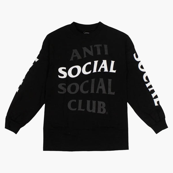 Anti Social Social Club Highlight Long Sleeve T-shirt Black