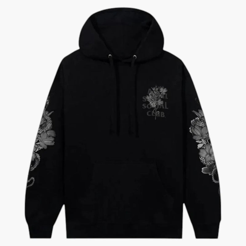Anti Social Social Club Hokkaido 3M Reflective Hoodie Black