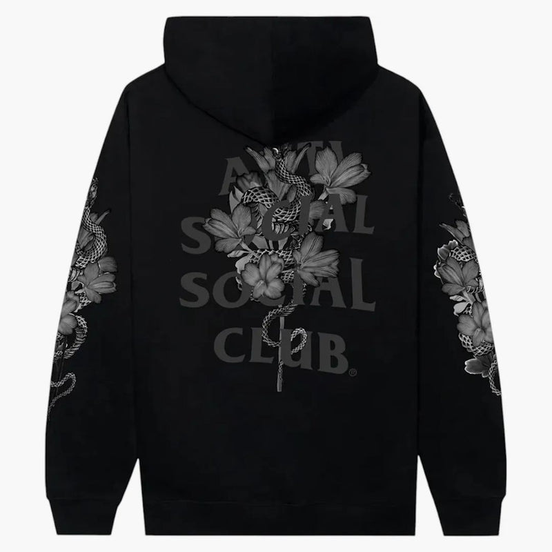 Anti Social Social Club Hokkaido 3M Reflective Hoodie Black