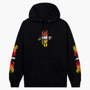 Anti social social club hot at first hoodie black