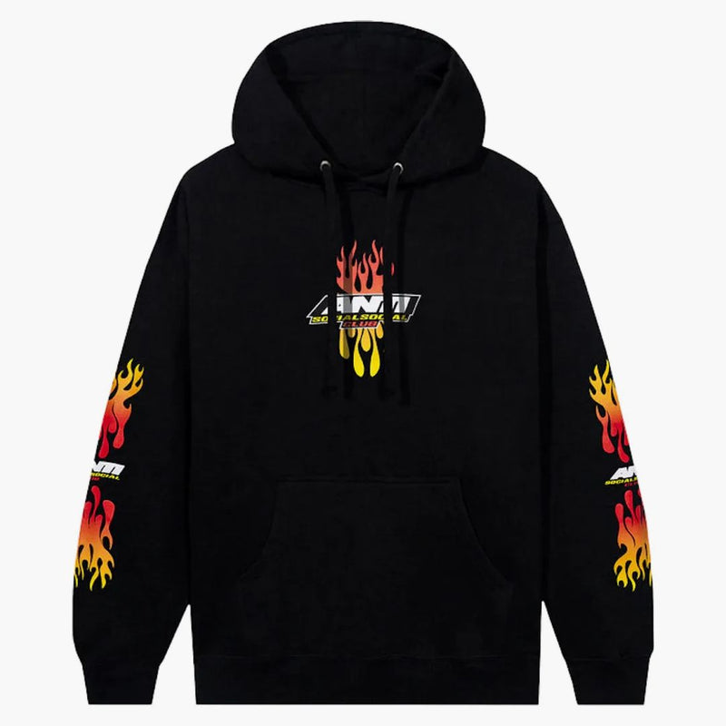 Anti Social Social Club Hot At First Hoodie Black