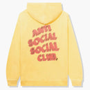 Anti social social klubb hur djup hoodie gul