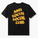 Anti social social club how deep t-shirt black