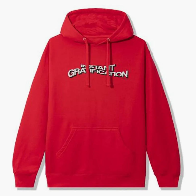 Anti Social Social Club ig Hoodie Red