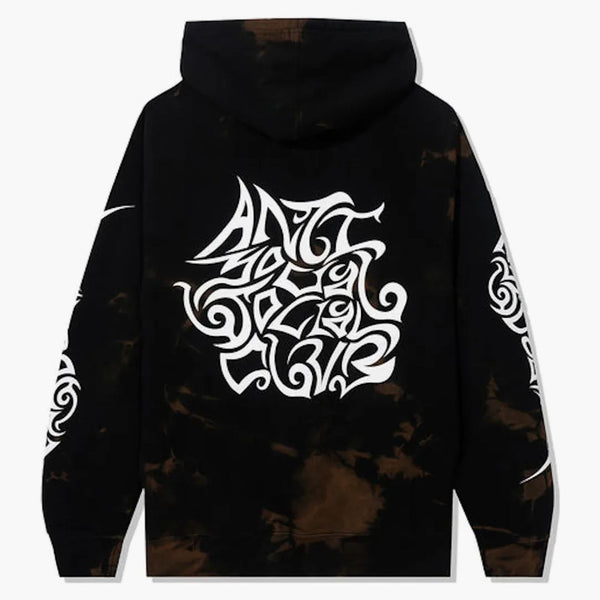 Anti Social Social Club Jag kommer in i det slipsfärgade hoodie slipsfärg