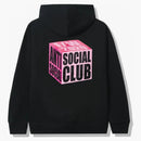 Anti social social klubb jag önskar att jag hade fel hoodie svart