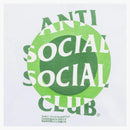 Anti social social klubb otålig t-shirt vit