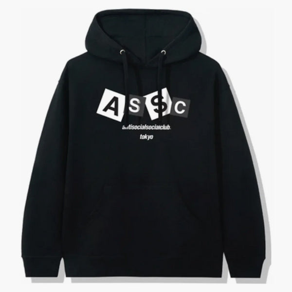Anti Social Social Club (pouze Japonsko) Angel Hair Hoodie Black