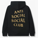 Anti Social Social Club (endast Japan) Grattis hoodie svart