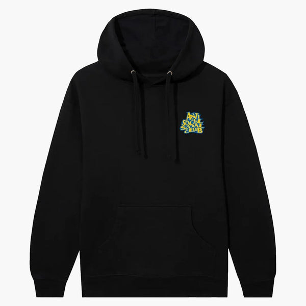 Anti Social Social Club svartsjuka hoodie svart