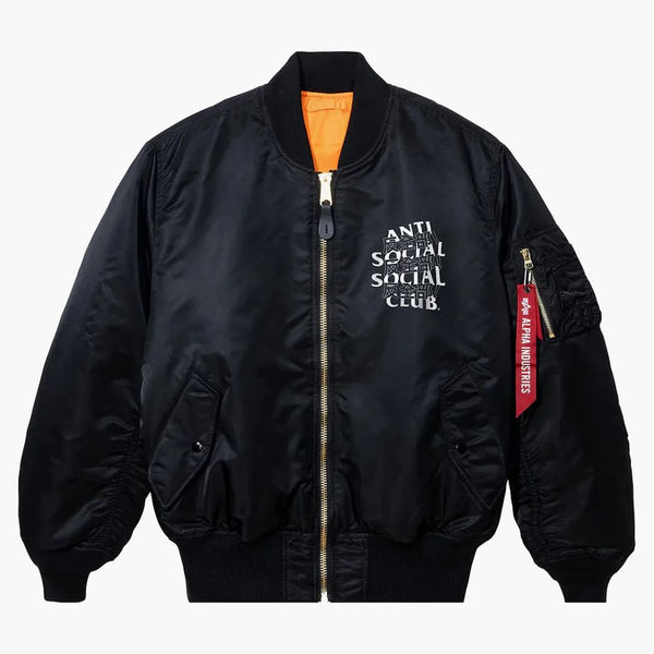 Anti Social Social Club Kaburosai Jacket svart