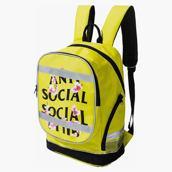 Anti Social Social Club Kkoch 3m High Visibility Backpack Neon