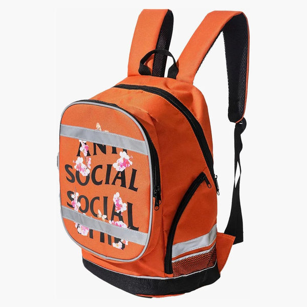 Anti Social Social Club Kkoch 3m High Visibility Backpack Orange