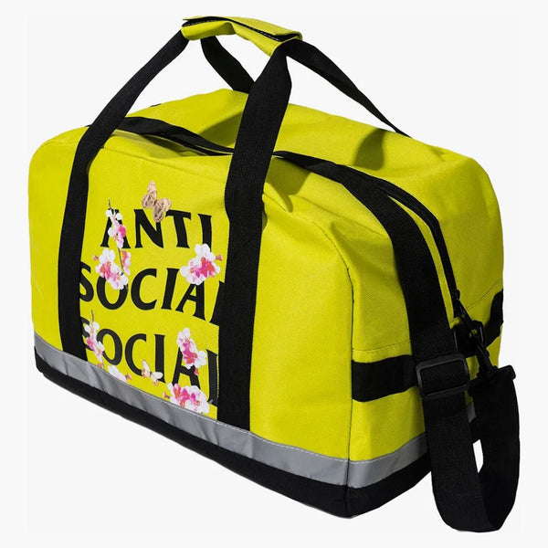 Anti Social Social Club Kkoch 3m High Visibility Duffle Bag Neon