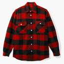 Anti Social Social Club Kkoch Flannel Black/red