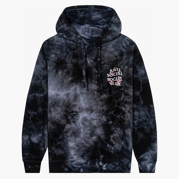 Anti Social Social Club Kkoch Hi-5 Tie Dye Hoodie Black