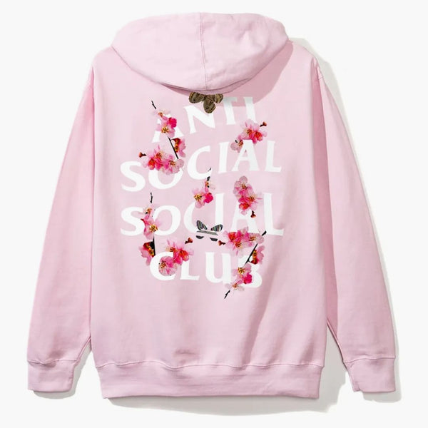 Anti social social klubb kkoch hoodie rosa