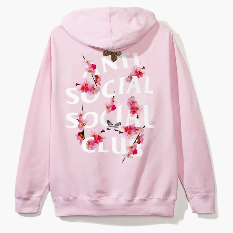 Anti social social klubb kkoch hoodie rosa