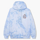 Anti Social Social Club KKOCH NEVER DAS HOODIE Blue Tie Dye