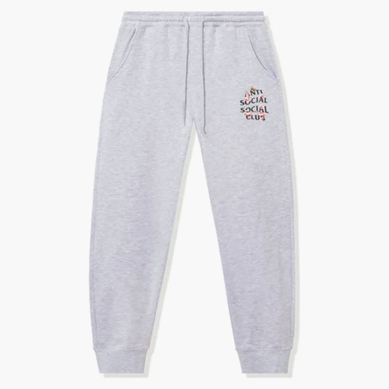 Anti Social Social Club Kkoch Sweatpants Heather Grey