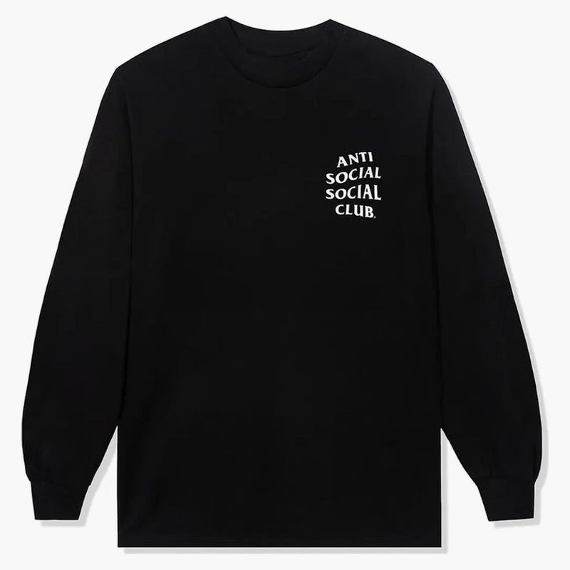 Club sociale anti -social kkotch manica lunga nera