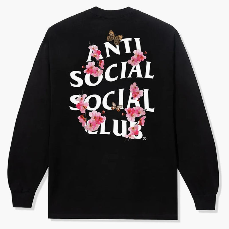 Club sociale anti -social kkotch manica lunga nera