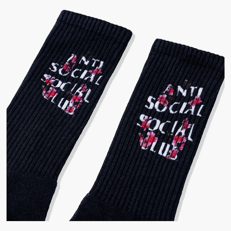 Anti social social klubb kkotch strumpor svart