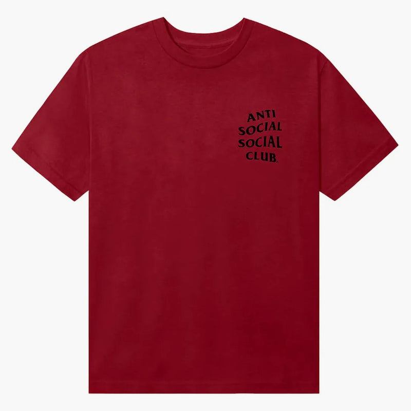 Anti Social Social Club Kkoch Tee Maroon