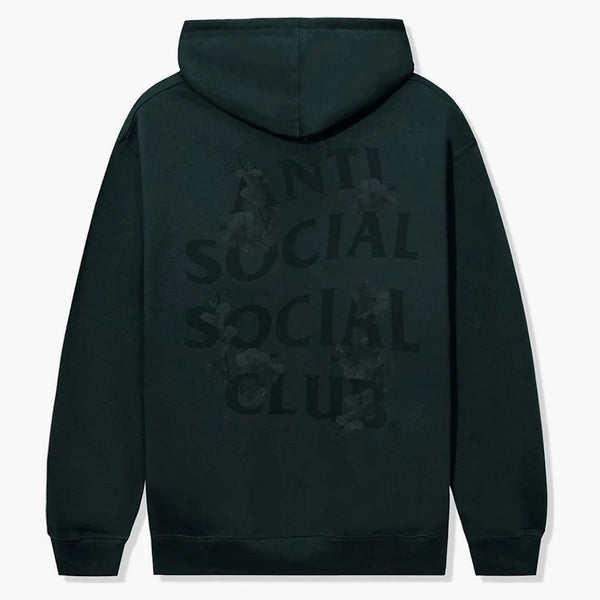 Anti Social Social Club Kkotch Tonal Hoodie Forest Green