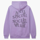 Anti Social Social Club Kkotch Tonal Hoodie Plum