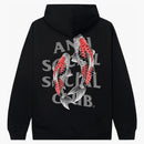 Anti Social Social Club Koi Garden 3m Reflective Hoodie Black