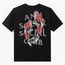 Anti Social Social Club Koi Garden 3m Reflective Tee Black