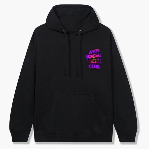Anti Social Social Club Lava Hoodie Black
