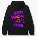 Anti social social klubb lava hoodie svart