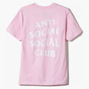 Anti Social Social Club-logotyp 2 T-shirtrosa rosa