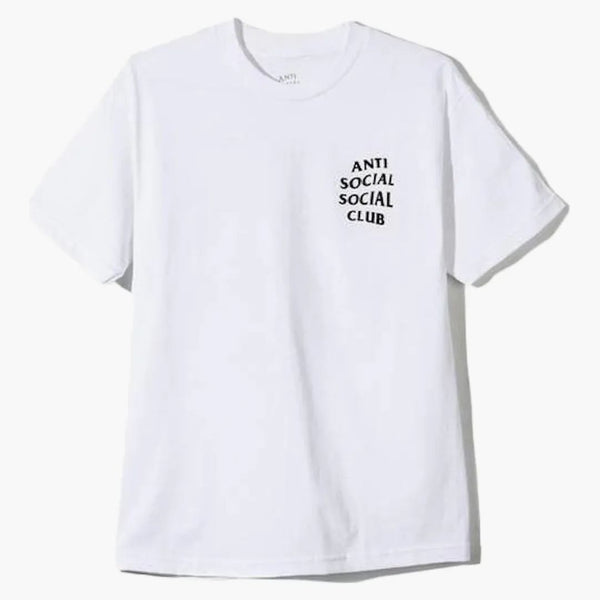 Anti sociální sociální klub logo Tee bílé