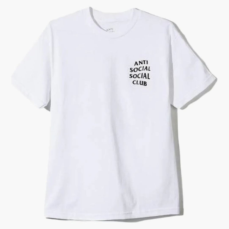 Anti sociální sociální klub logo Tee bílé