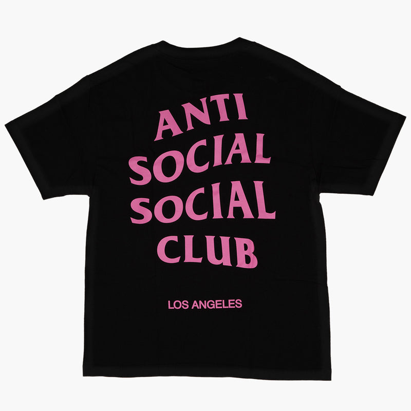 Anti Social Social Club Los Angeles Tee Black Rückseite