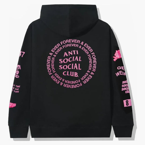 Anti Social Social Club Mantras hoodie svart