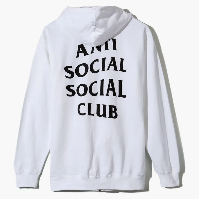 Masochismo del club sociale anti -sociale con cappuccio con cappuccio bianco